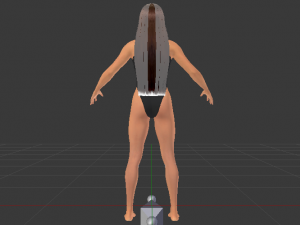 A Woman in a Bikini 013 Modelo 3D