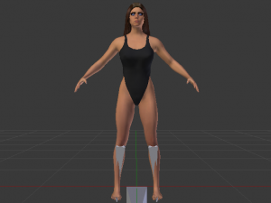 A Woman in a Bikini 013 Modelo 3D