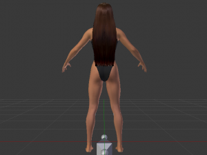A Woman in a Bikini 013 Modelo 3D