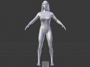 A Woman in a Bikini 013 Modelo 3D