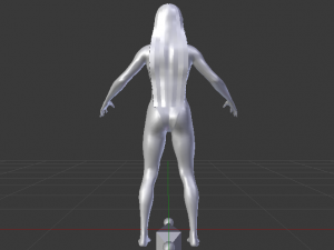 A Woman in a Bikini 013 Modelo 3D