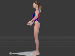 A Woman in a Bikini 014 Modelo 3D