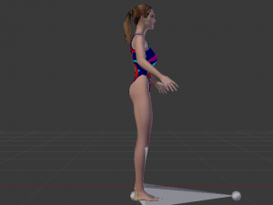 A Woman in a Bikini 014 Modelo 3D