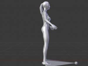 A Woman in a Bikini 014 Modelo 3D