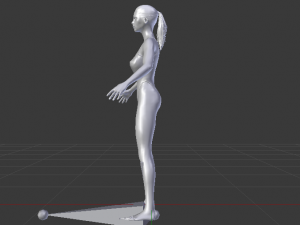 A Woman in a Bikini 014 Modelo 3D