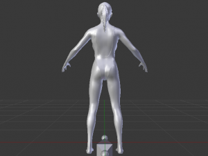 A Woman in a Bikini 014 Modelo 3D