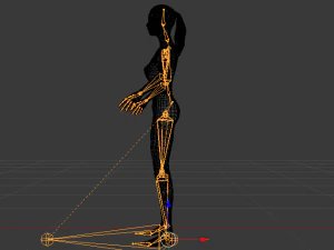 A Woman in a Bikini 014 3D Model