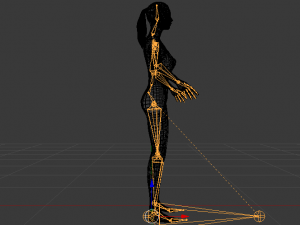 A Woman in a Bikini 015 Model 3D