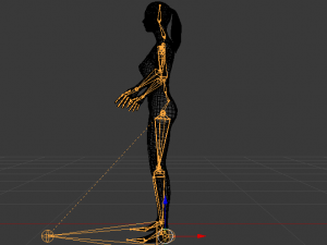 A Woman in a Bikini 015 Model 3D
