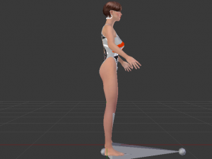A Woman in a Bikini 016 3D 模型