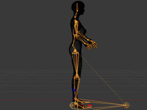 A Woman in a Bikini 016 3D Model