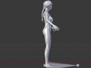 A Woman in a Bikini 017 Modèle 3D