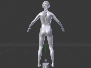 A Woman in a Bikini 017 Modèle 3D