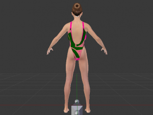 A Woman in a Bikini 018 3Dモデル
