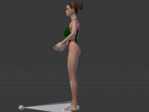 A Woman in a Bikini 018 3Dモデル