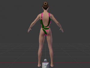 A Woman in a Bikini 018 3Dモデル