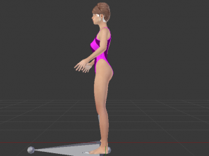 A Woman in a Bikini 019 3Dモデル