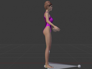 A Woman in a Bikini 019 3Dモデル