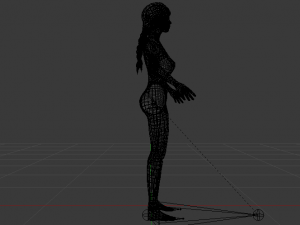 A Woman in a Bikini 020 3D Model