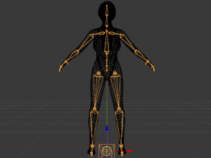 A Woman in a Bikini 020 3D Model