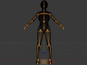 A Woman in a Bikini 020 3D Model