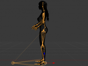 A Woman in a Bikini 020 3D Model