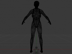 A Woman in a Bikini 021 3D Model