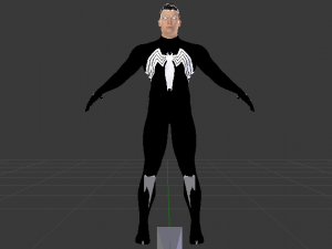 Spider-Man Black Modelo 3D