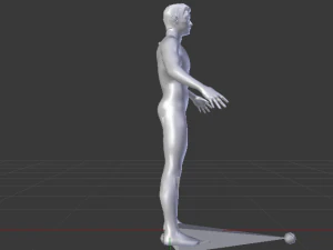 Spider-Man Hitam Model 3D