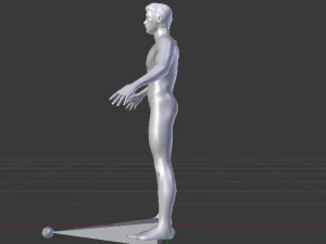 Spider-Man Hitam Model 3D