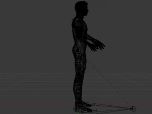 Spider-Man Hitam Model 3D