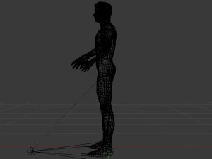 Spider-Man Hitam Model 3D