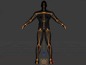 Spider-Man Hitam Model 3D