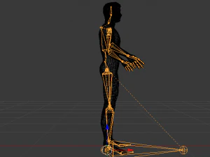 Spider-Man Hitam Model 3D