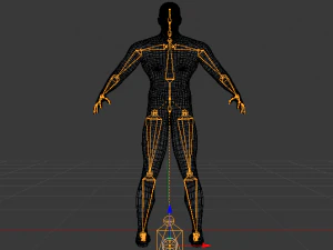 Spider-Man Hitam Model 3D