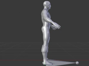 Captain America 3D Model