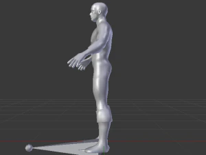 Captain America 3D Model