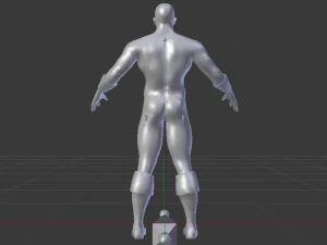 Captain America 3D Model