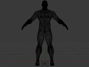 Captain America 3D Model