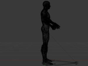 Captain America 3D Model