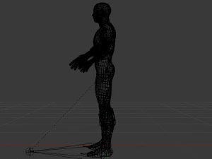 Captain America 3D Model