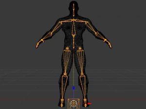 Captain America 3D Model