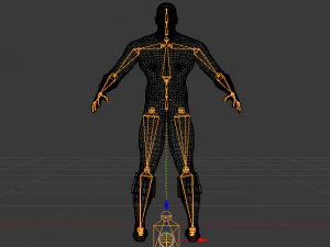 Captain America 3D Model