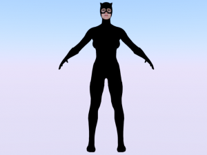 Catwoman 3Dモデル