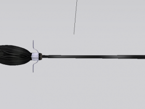 Nimbus 2001 - Broomstick Modèle 3D