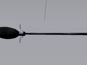 Nimbus 2001 - Broomstick Modèle 3D