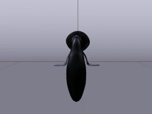 Nimbus 2001 - Broomstick 3D Model