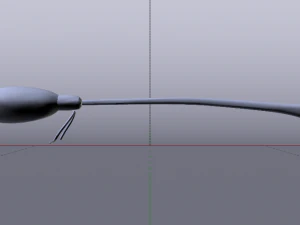 Nimbus 2001 - Broomstick 3D Model