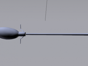 Nimbus 2001 - Broomstick Modèle 3D