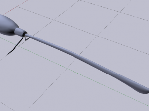Nimbus 2001 - Broomstick Modèle 3D